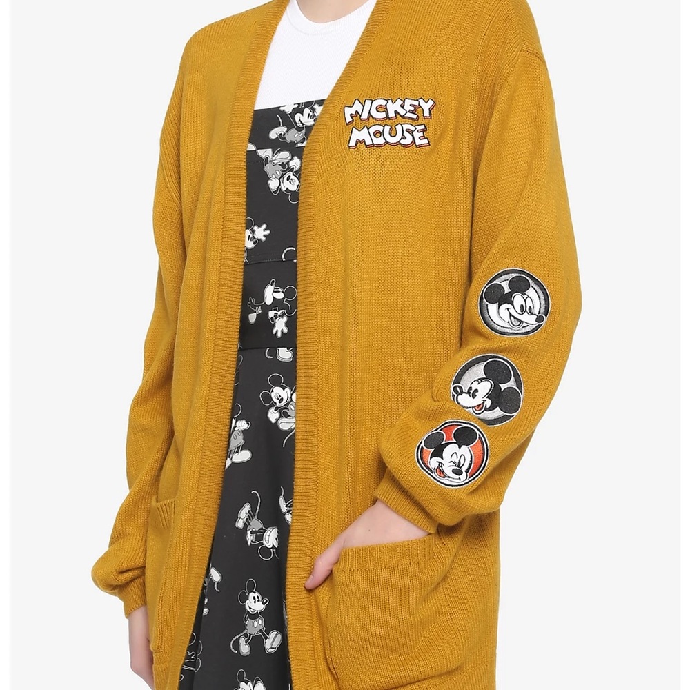 Her Universe hot topic Mickey Mouse cardigan. Size small. Brand new with tags.